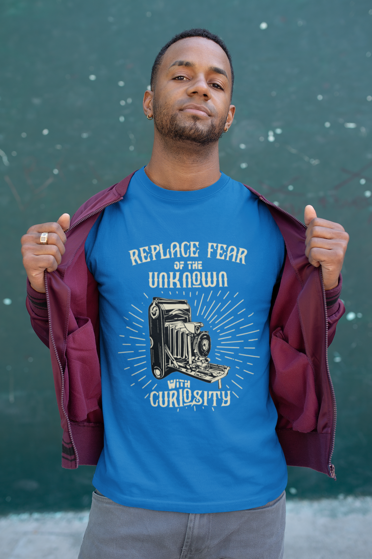 Replace Fear Unisex t-shirt