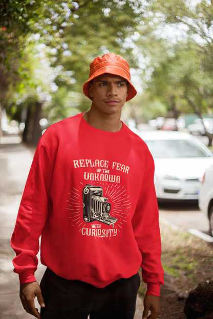 Replace Fear Unisex Long Sleeve Tee