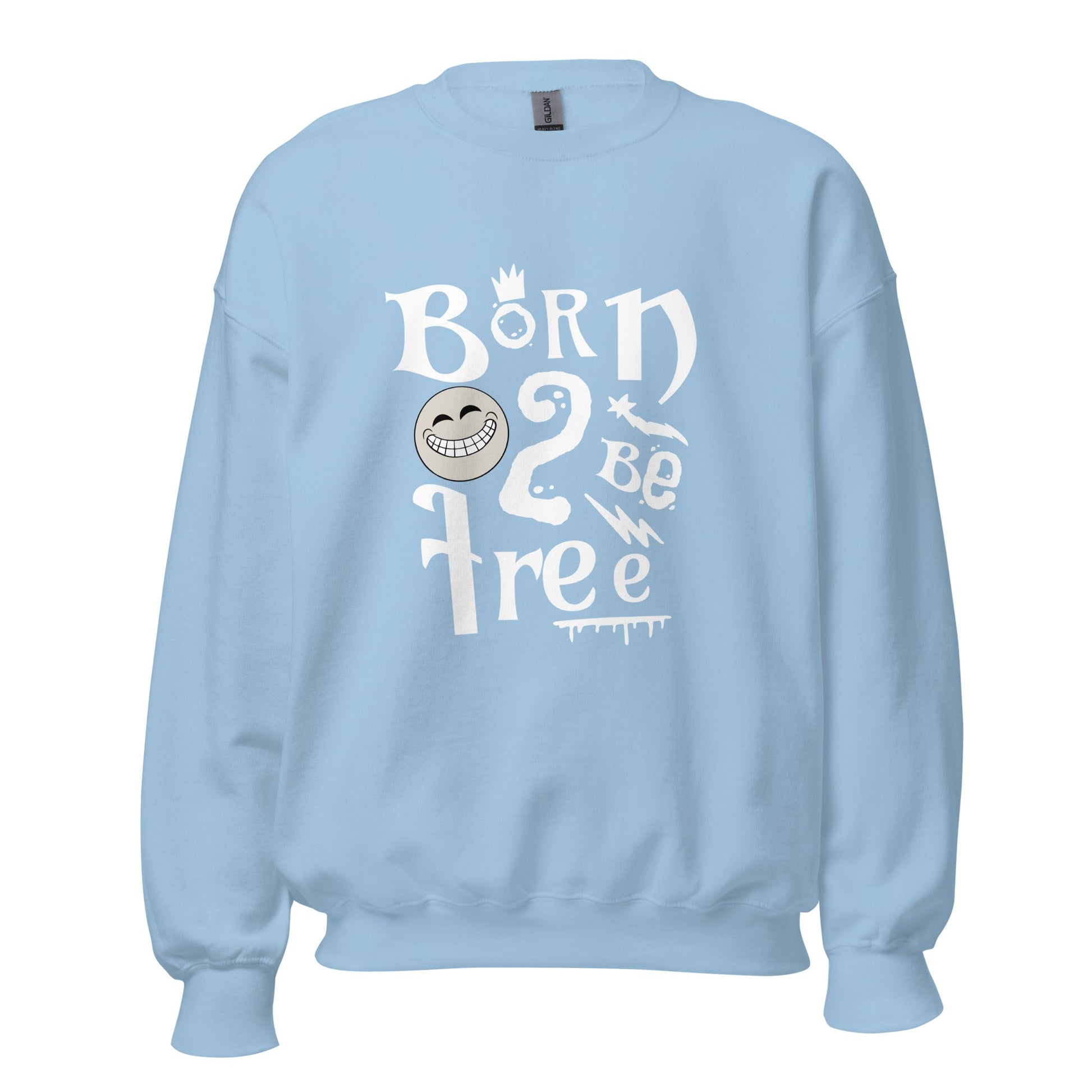 Born To Be Free Sweatshirt - Fashion Uniko--