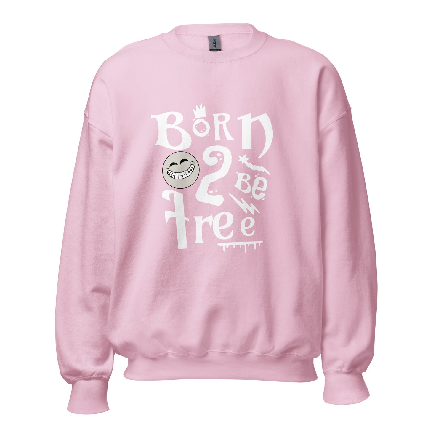 Born To Be Free Women Sweatshirt Tops - Fashion Uniko--