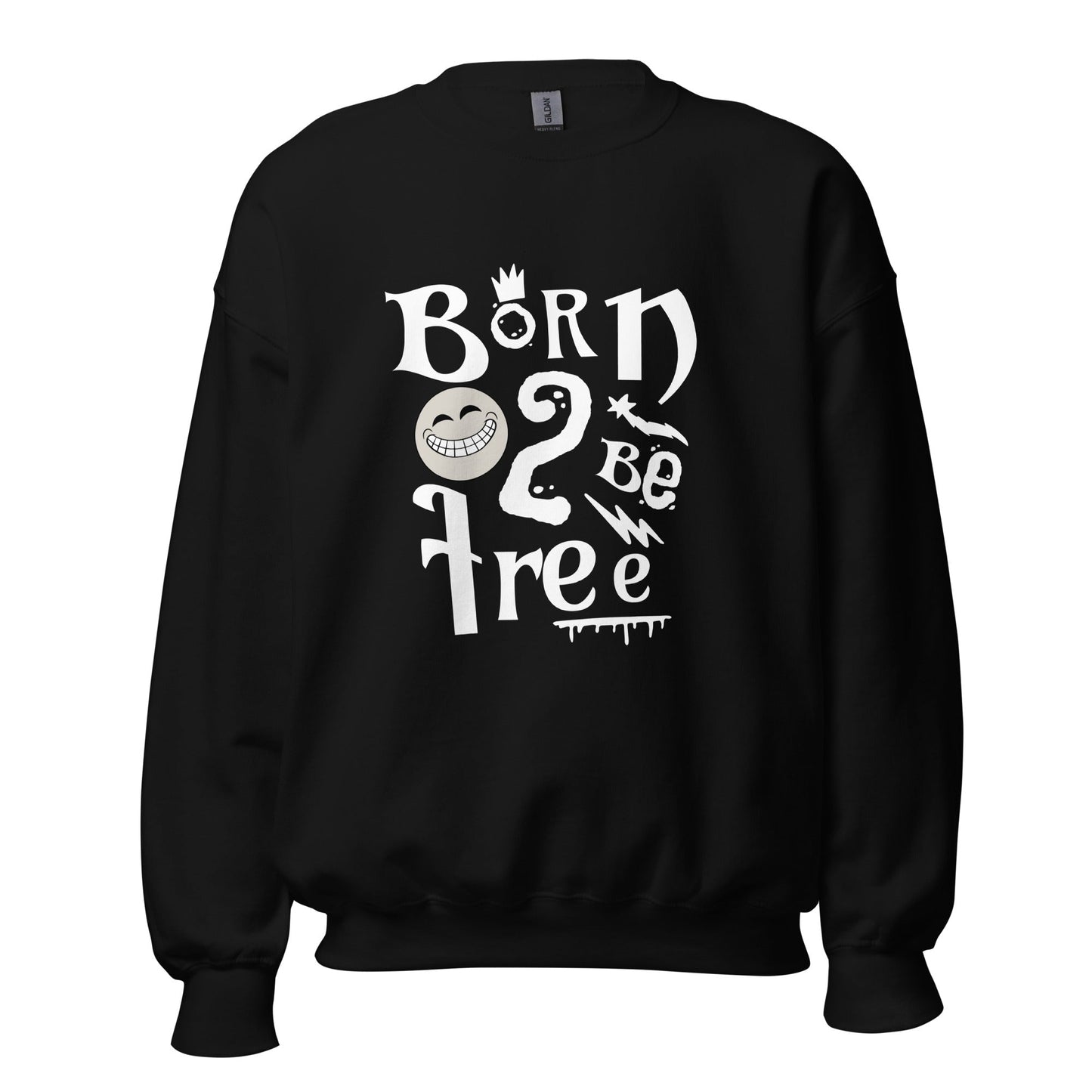 Born To Be Free Women Sweatshirt Tops - Fashion Uniko--