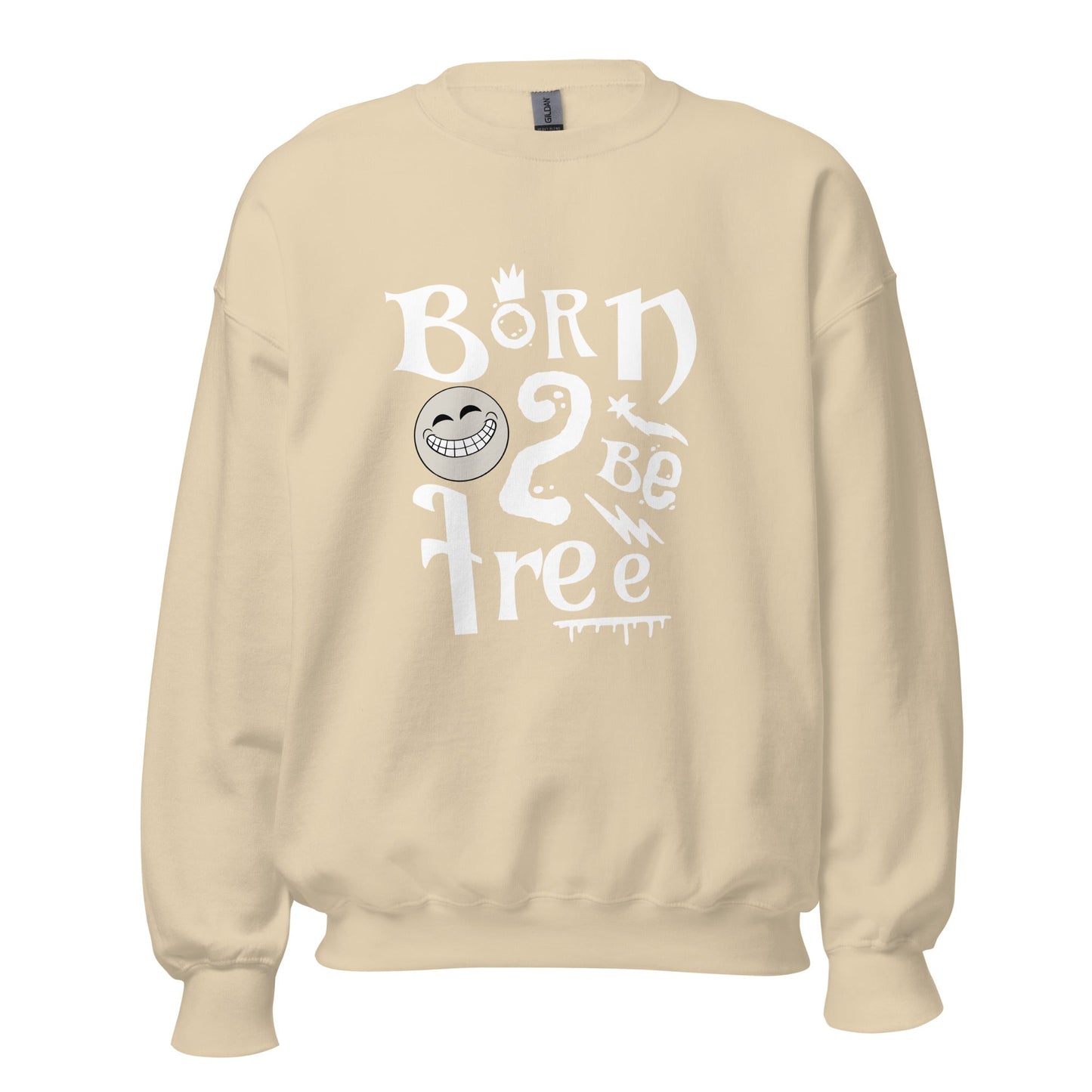 Born To Be Free Women Sweatshirt Tops - Fashion Uniko--